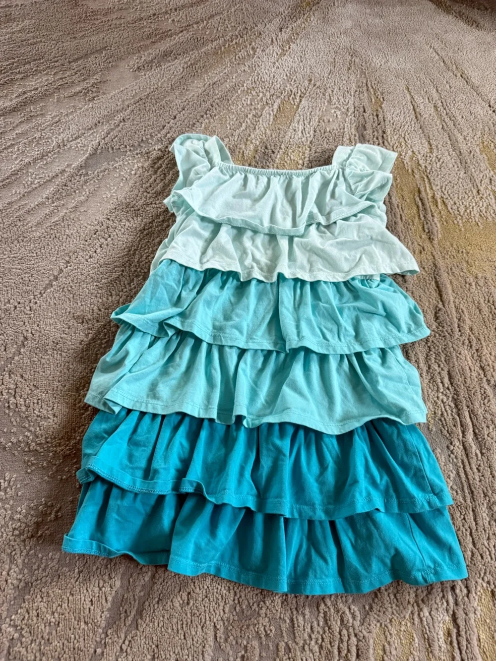 Girls summer clothes dress romper Hannah Andersson twirl stripe tie dye ruffle 6